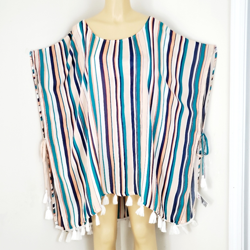 Roxy Make your Soul Poncho Beach Dress.